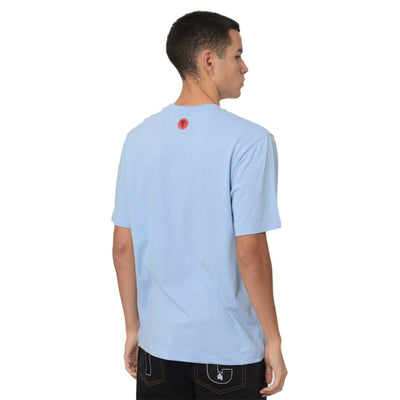 Ice-Cream T-Shirt Running Puppy Blue