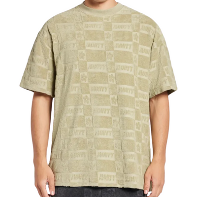 Mouty T-Shirt Monogram Terry Khaki
