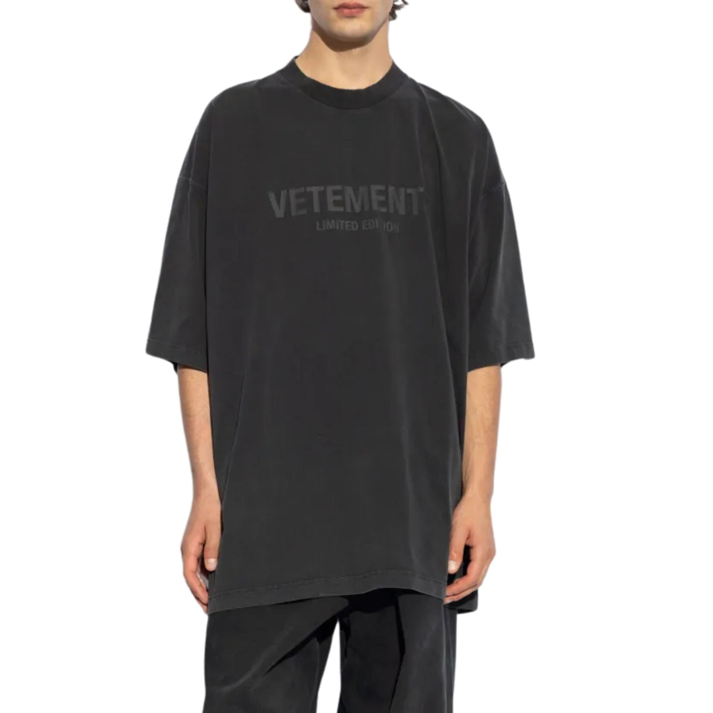 Vetements T-Shirt Limited Edition Logo Black