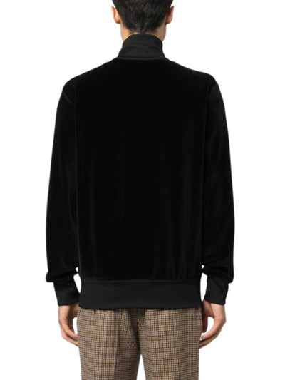 Palm Angels Jacket Velour Black
