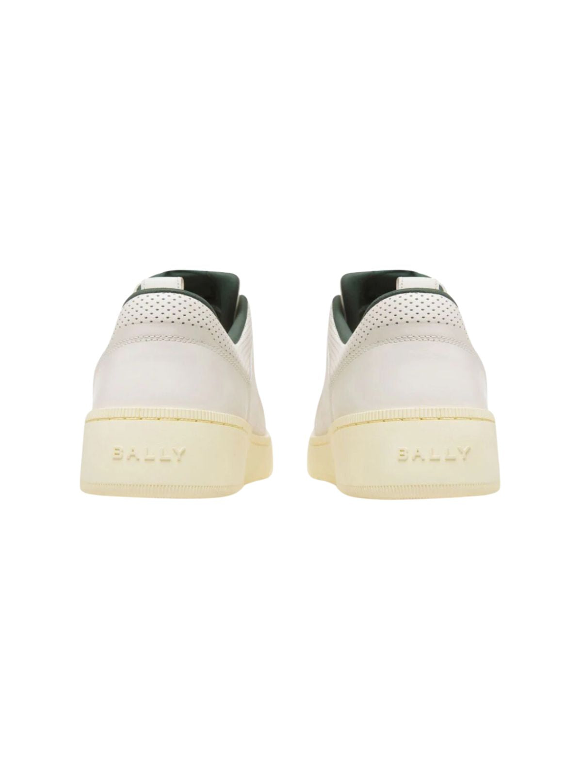 Bally Sneaker Embroided Logo Panelled White