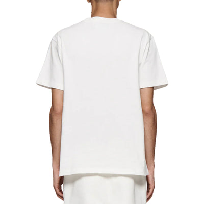 Purple T-Shirt Old English Logo White