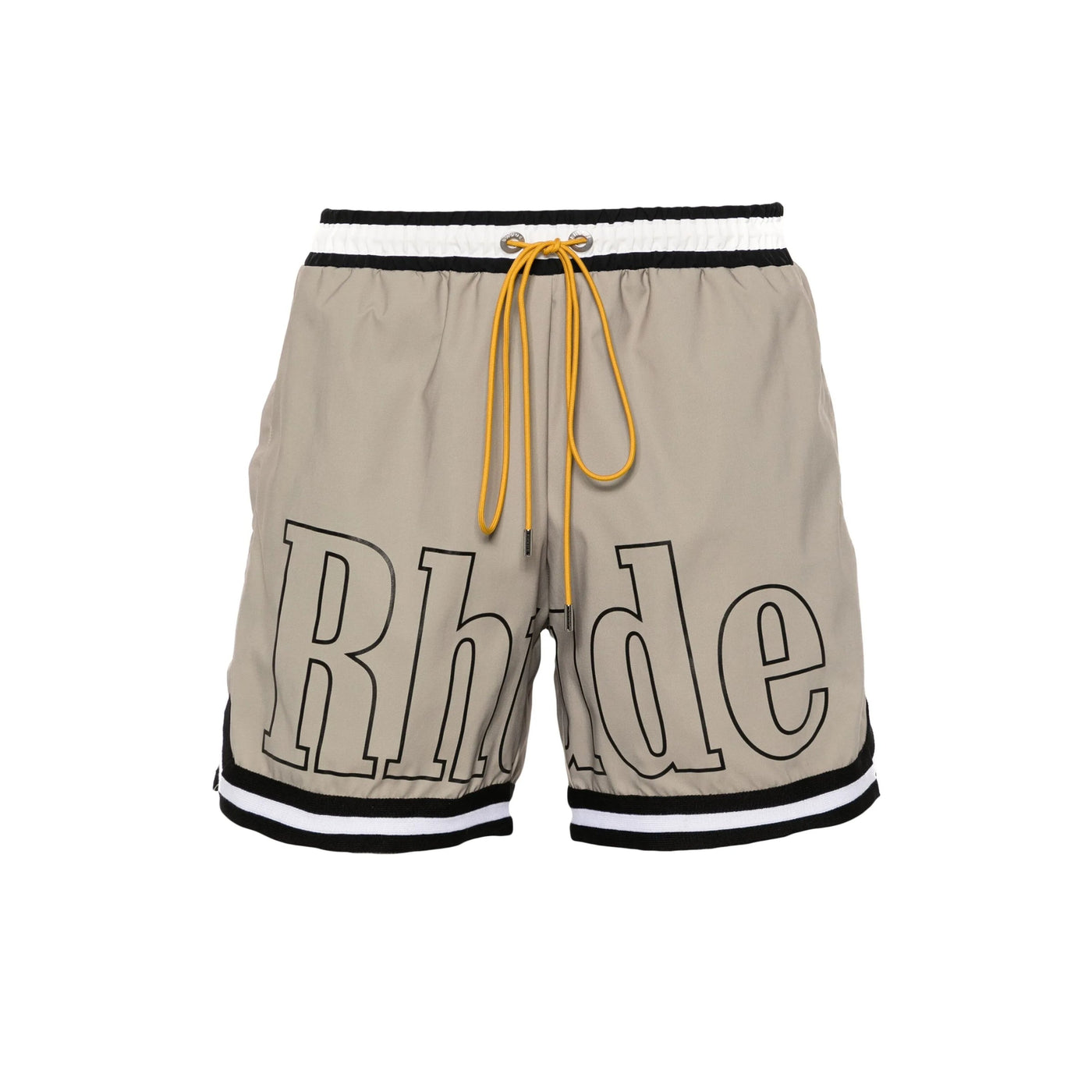 Rhude Shorts Basketball Swim Khaki