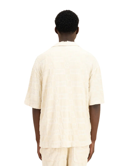 Mouty Shirt Terry Monogram Ecru
