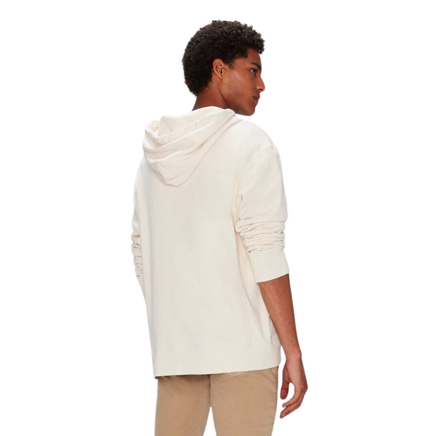 Seven For All Mankind Hoodie Logo Off-White