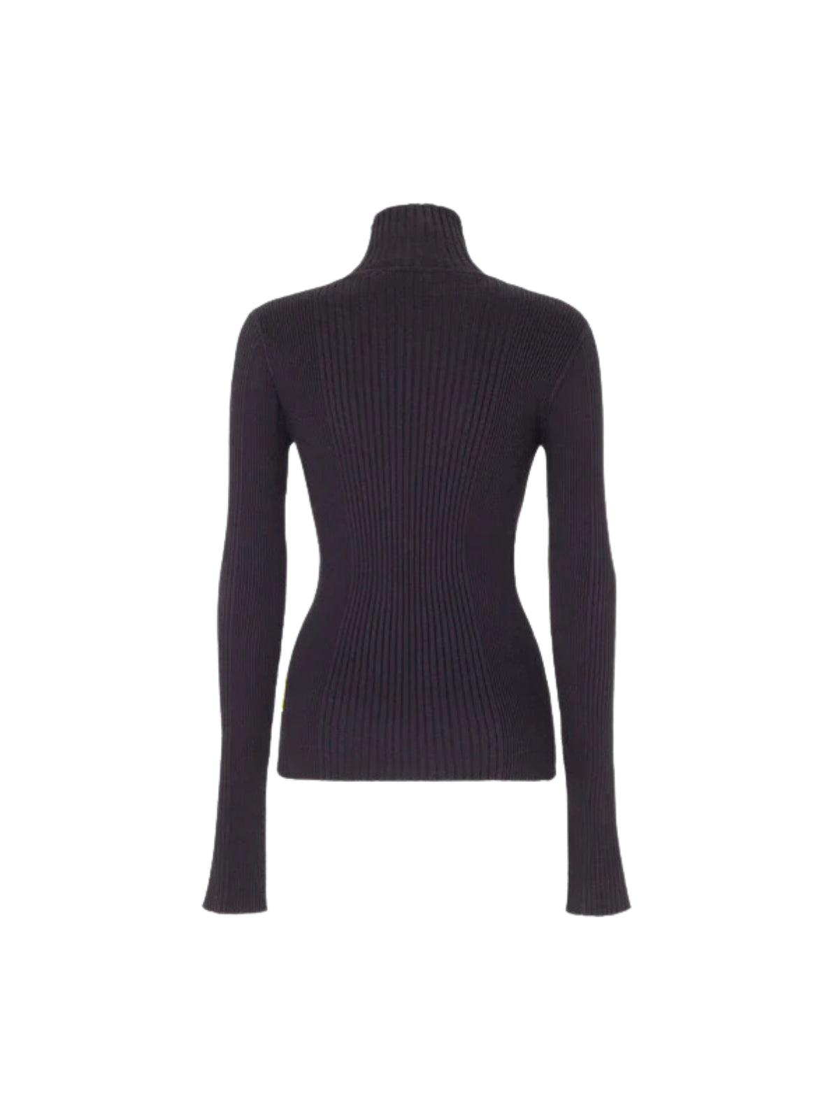 Barrow Sweater Turtleneck Logo Black