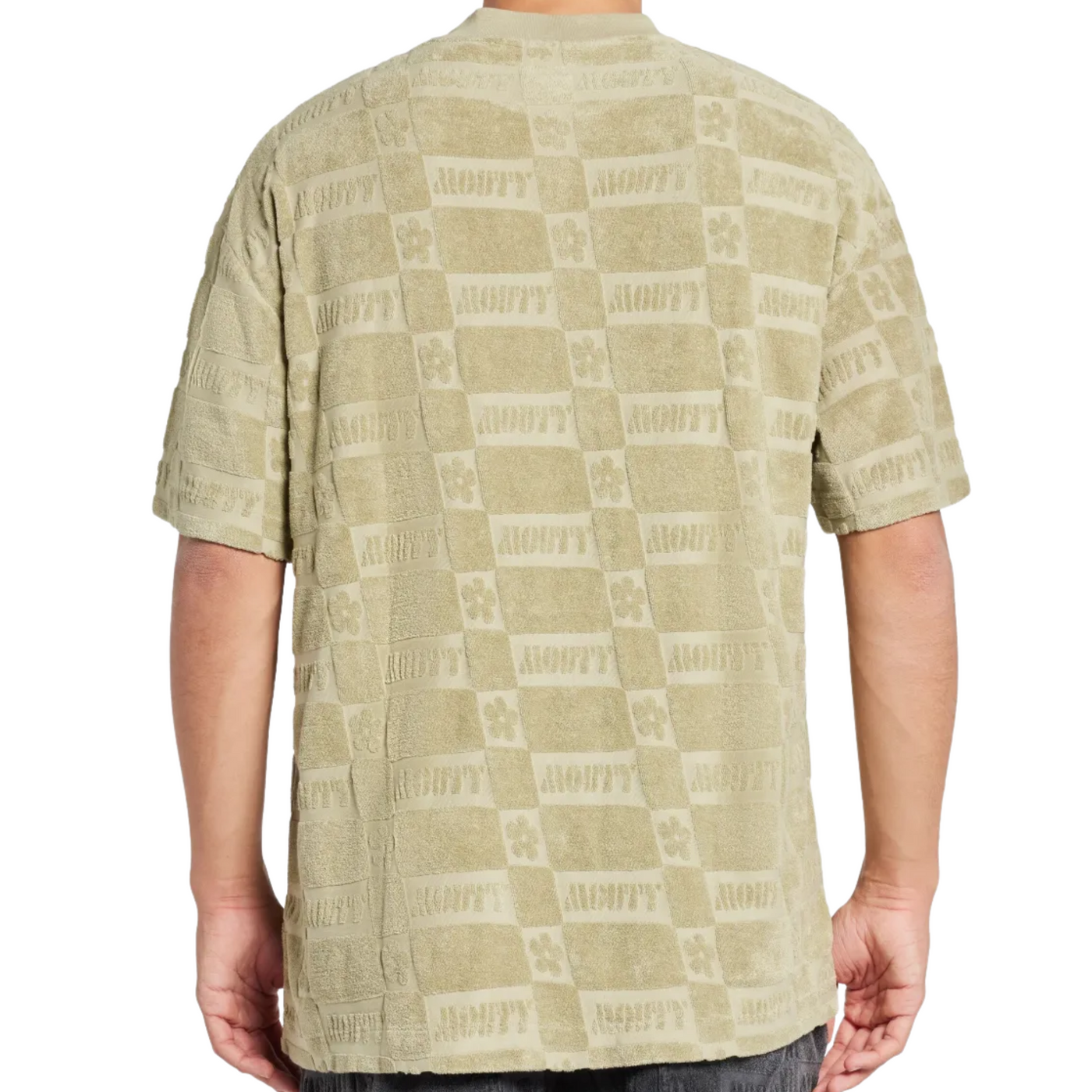 Mouty T-Shirt Monogram Terry Khaki