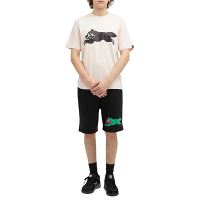 Ice-Cream T-Shirt Running Dog Pink
