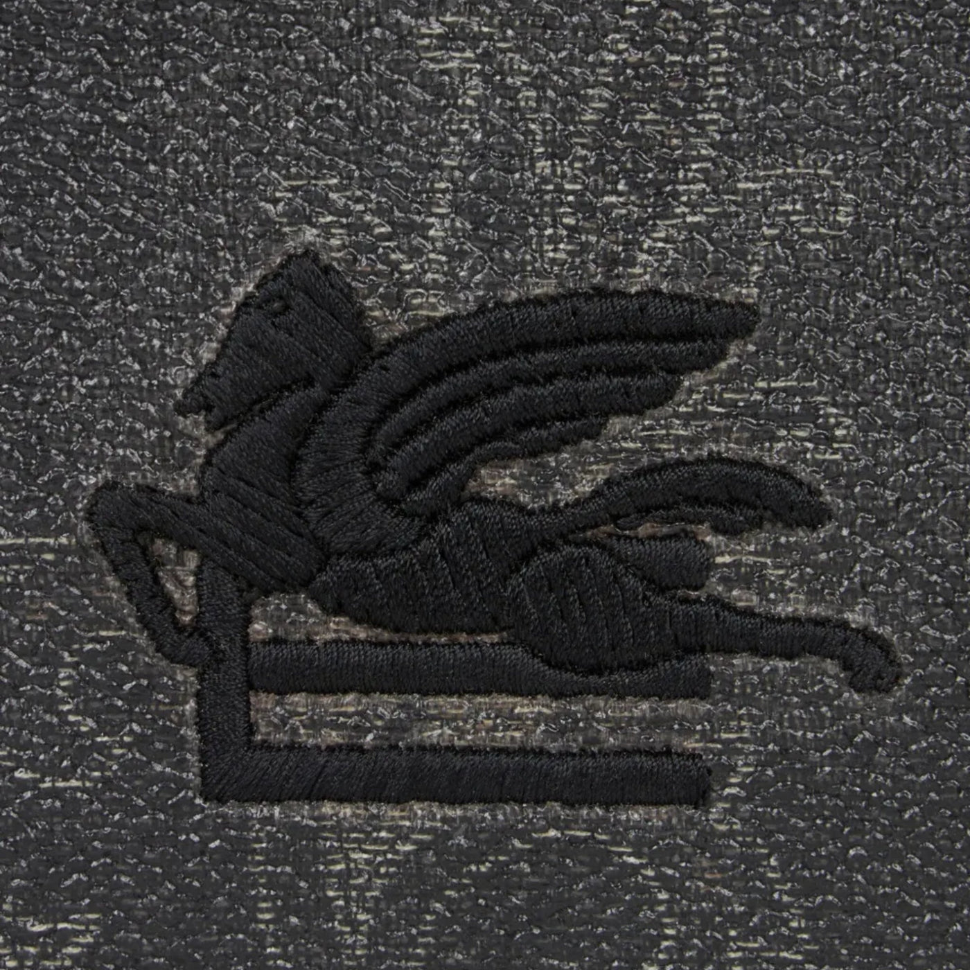 Etro Wallet Arnica And Leather Logo Grey