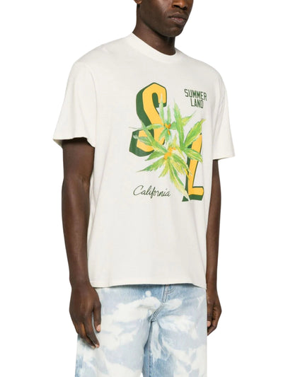 Nahmias T-Shirt Sl Hemp Antique White