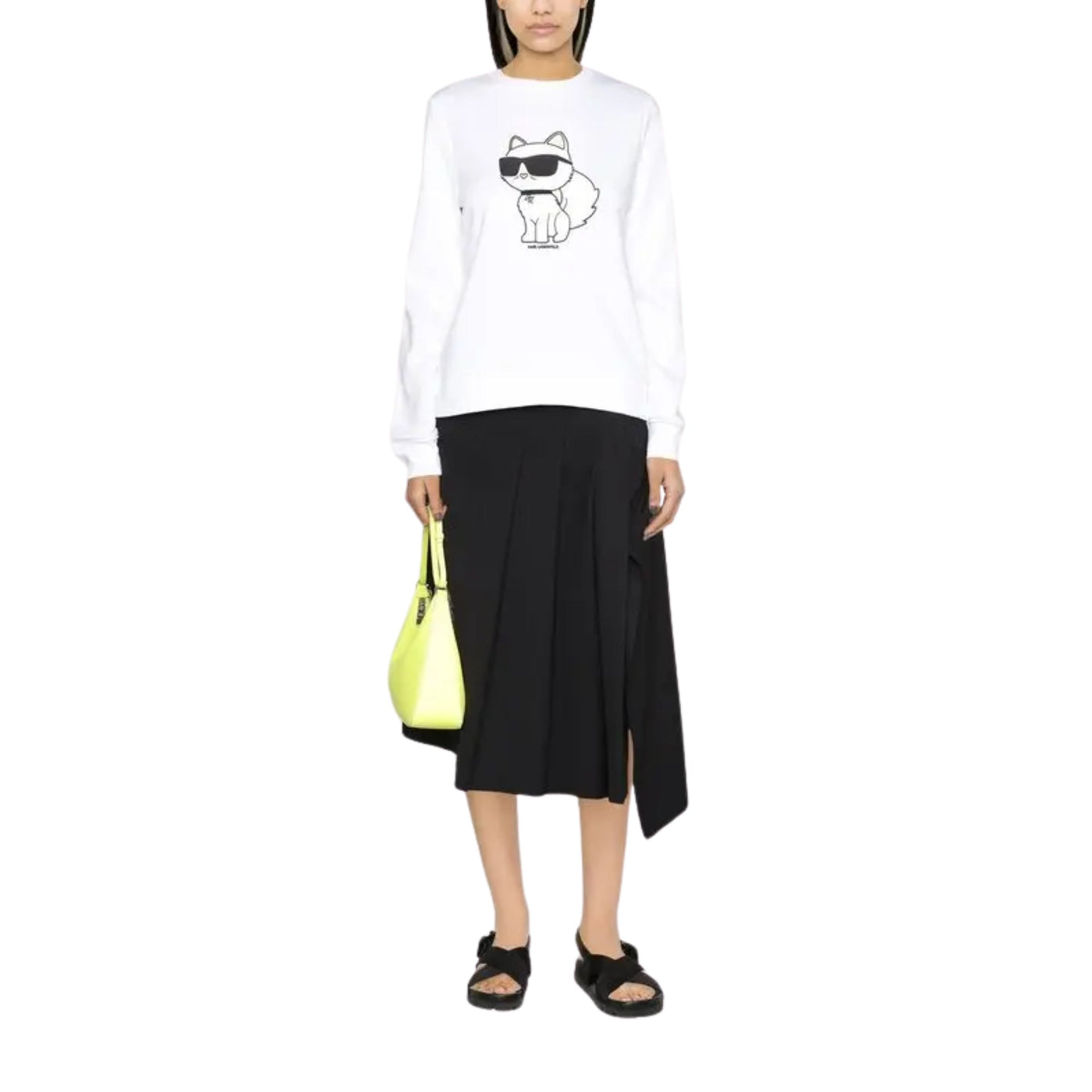 Karl Lagerfeld Sweater Iconic White