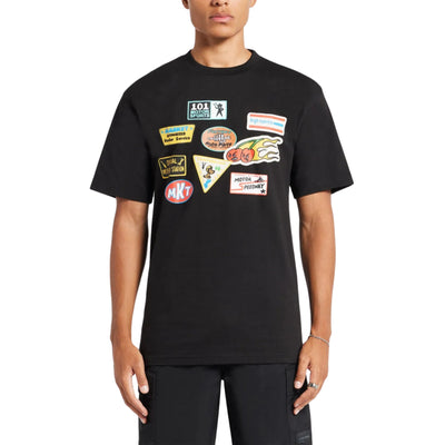 Market T-Shirt Patched Black