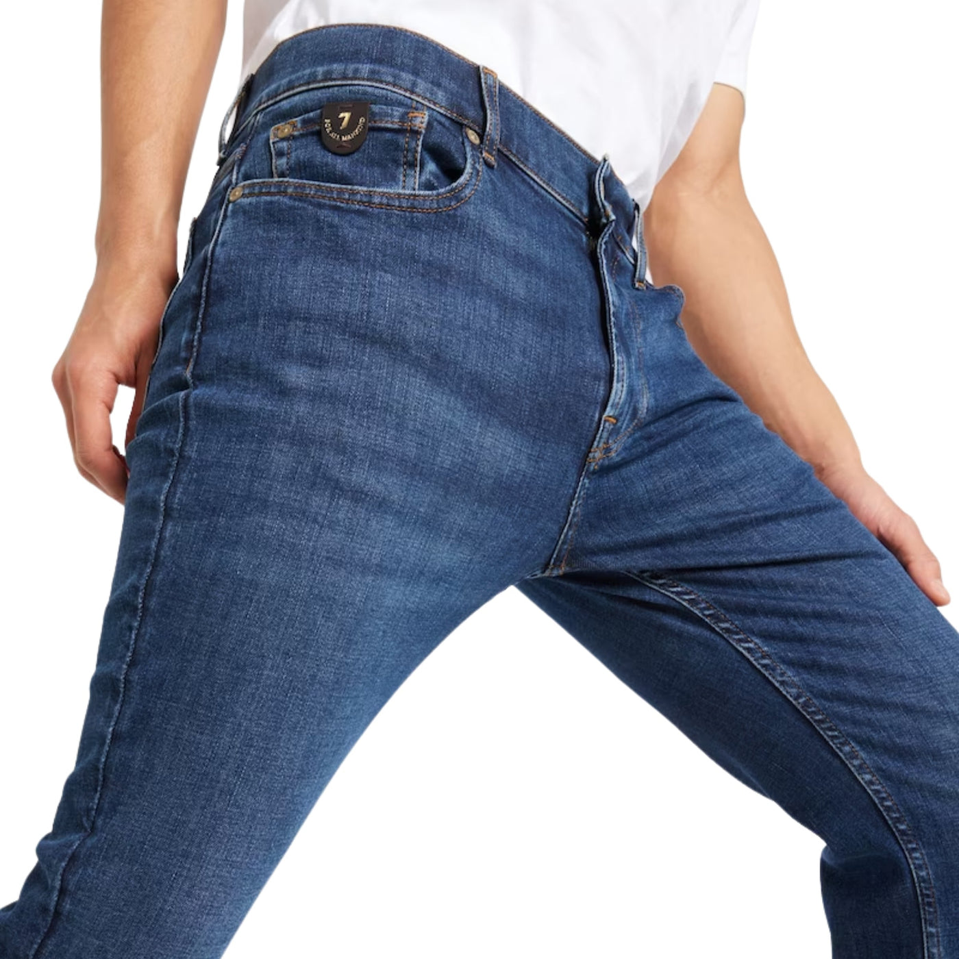 Seven For All Mankind Jeans Paxtyn Stretch Blue