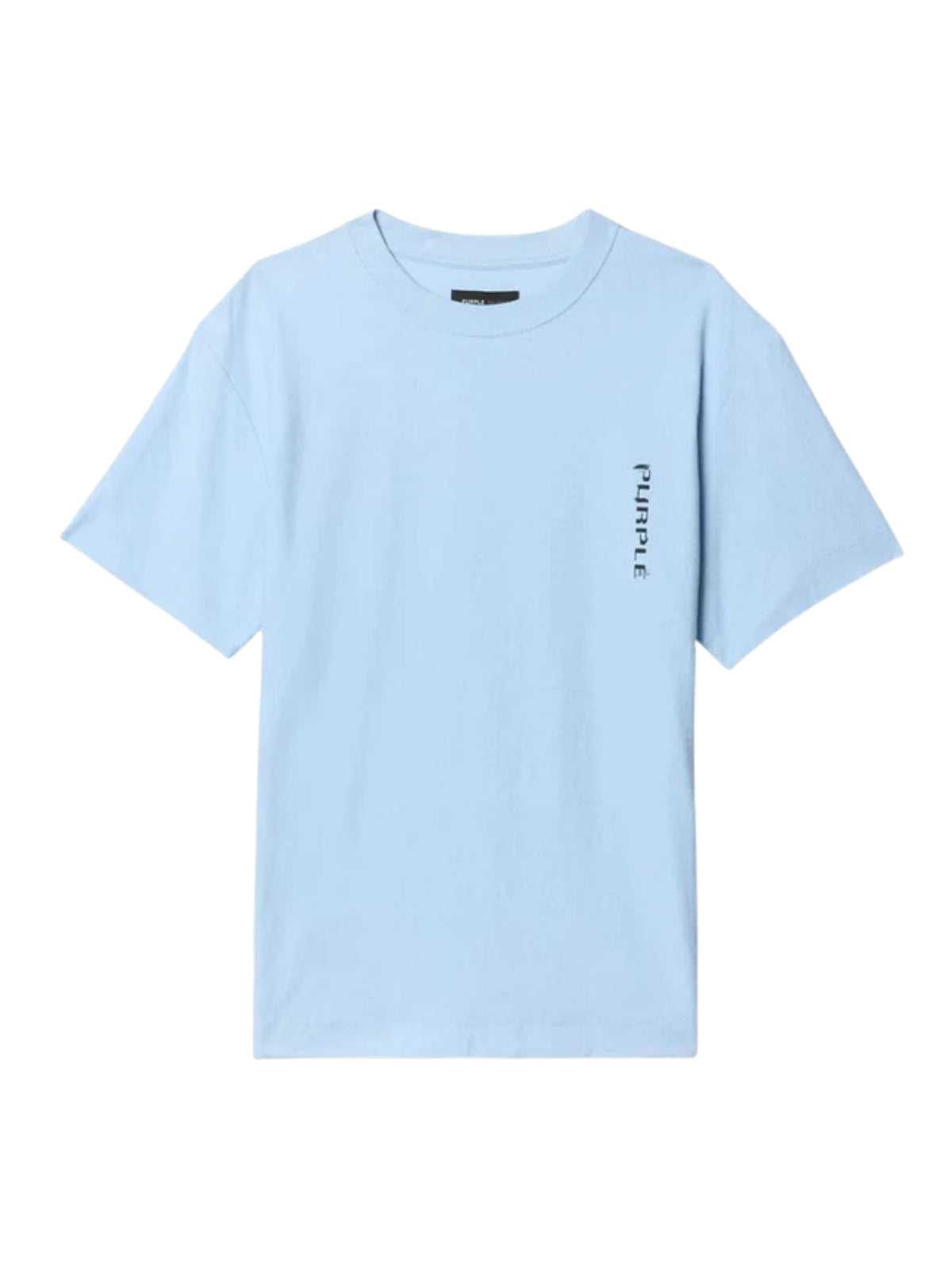 Purple T-Shirt Logo Powder Blue