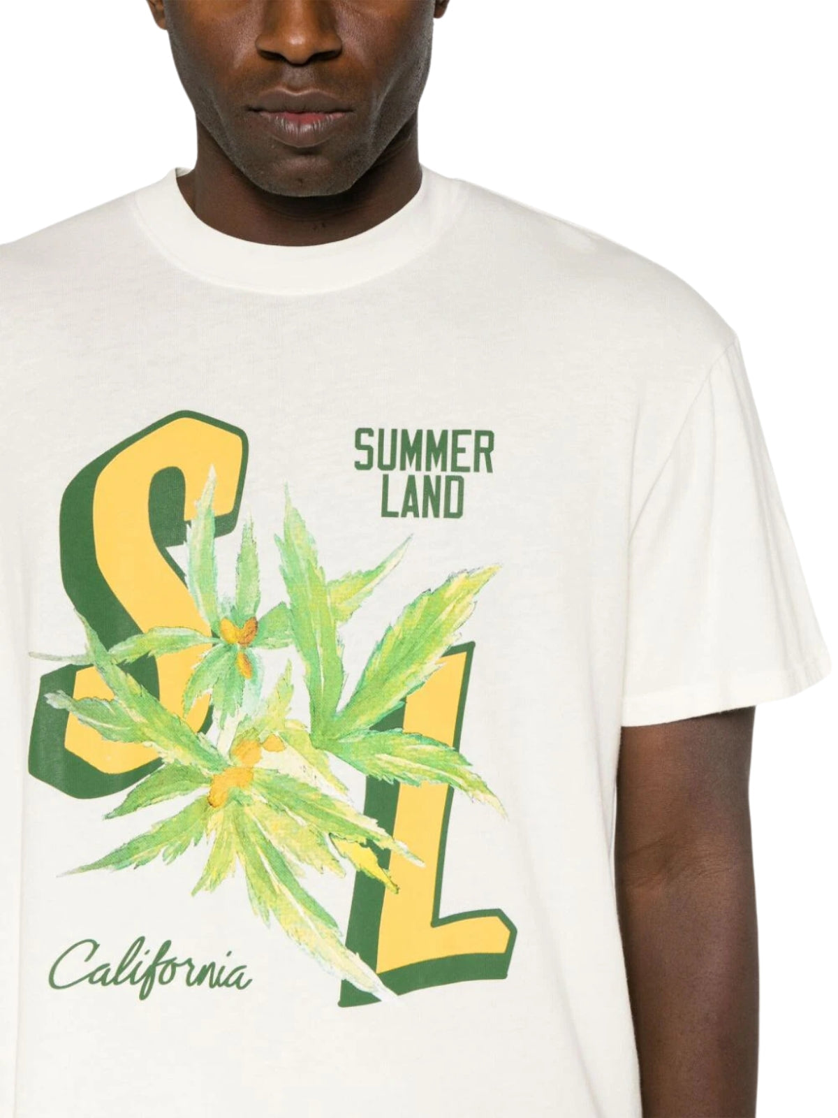 Nahmias T-Shirt Sl Hemp Antique White