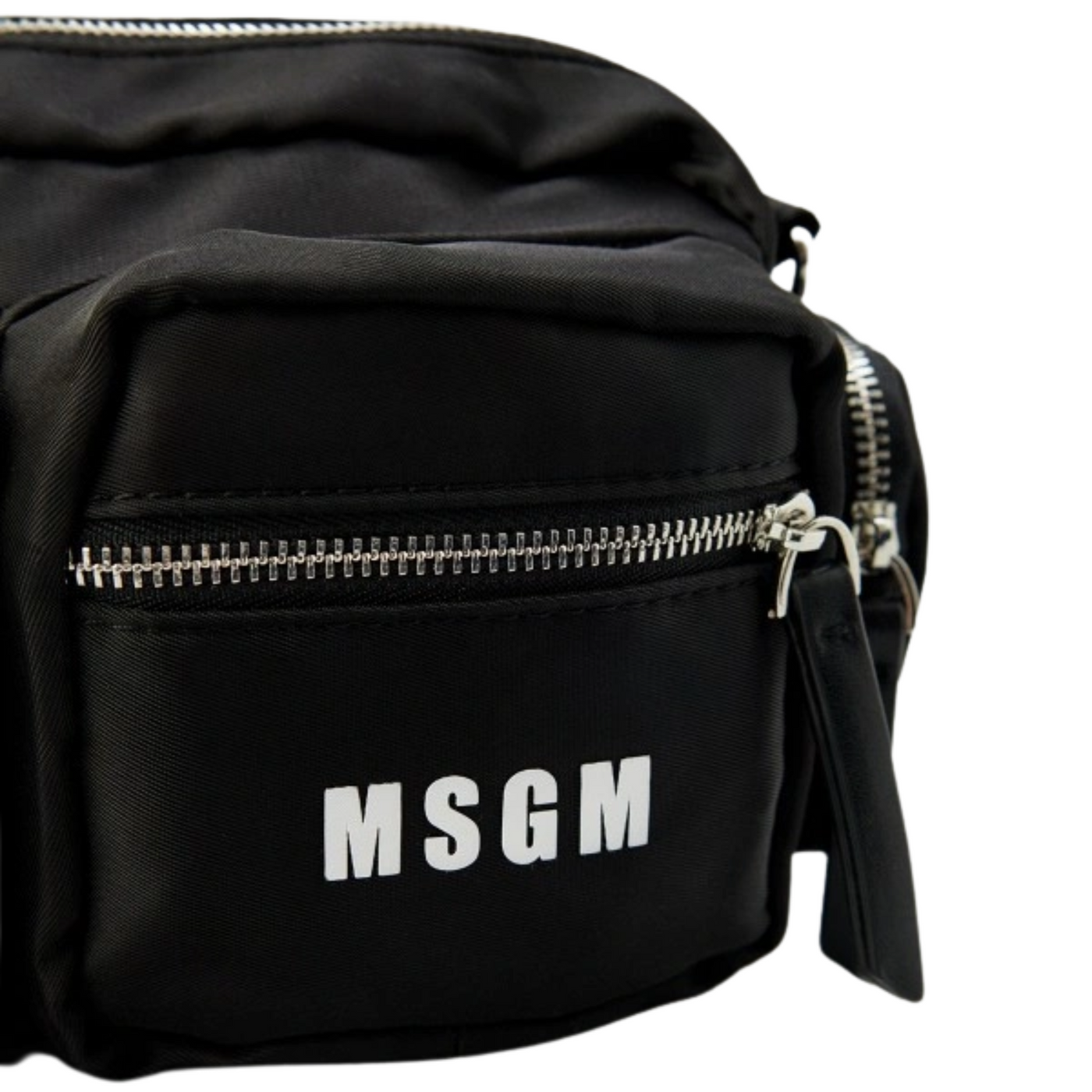 Msgm Bag Logo Black