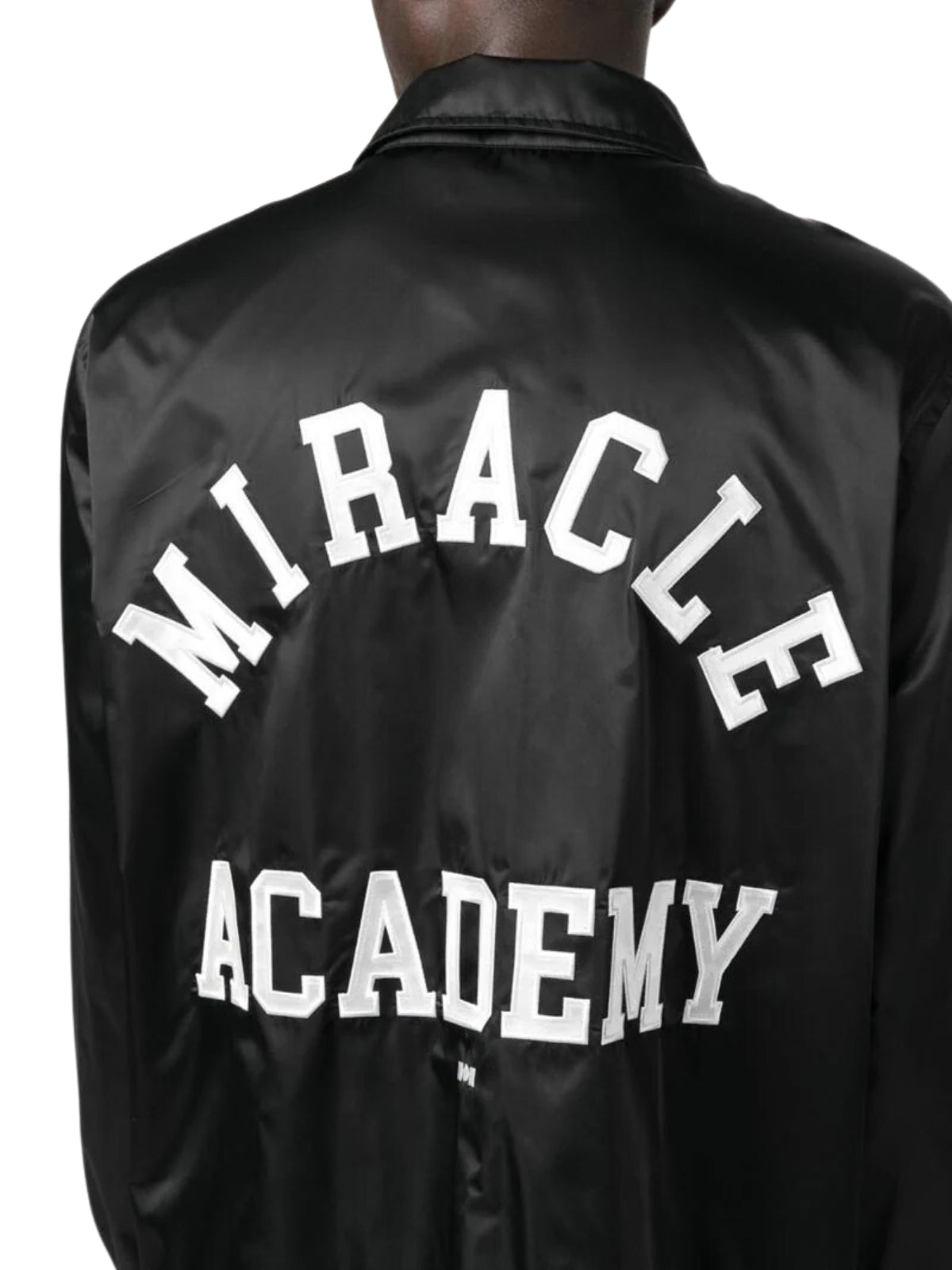 Nahmias Jacket Nylon Miracle Academy Coach Black