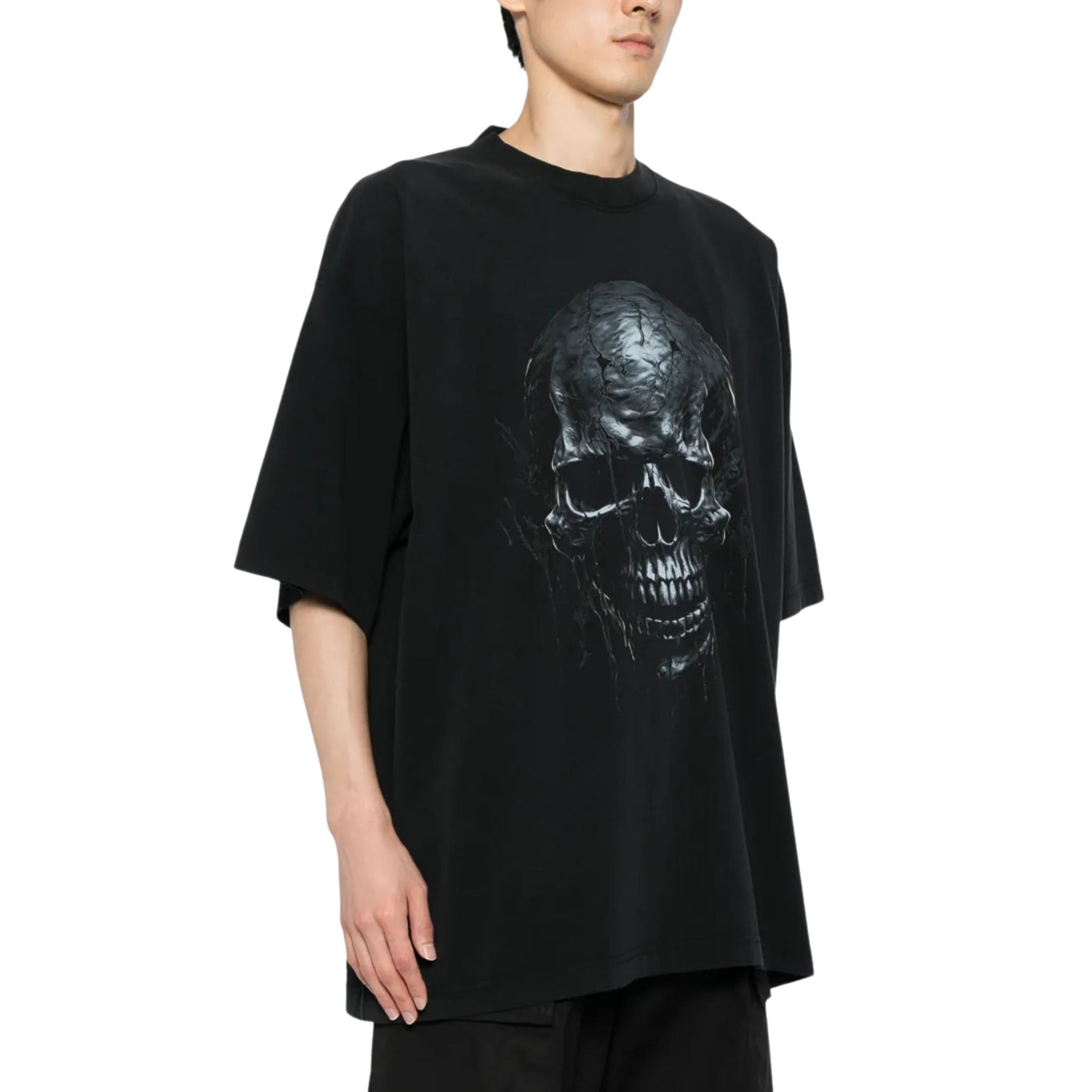 Vetements T-Shirt Illusion Logo Black