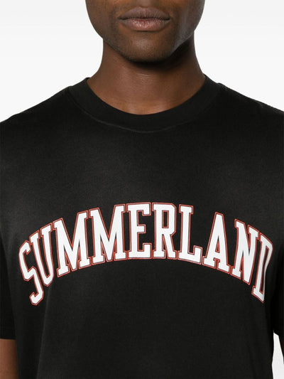 Nahmias T-Shirt Summerland Collegiate Faded Black