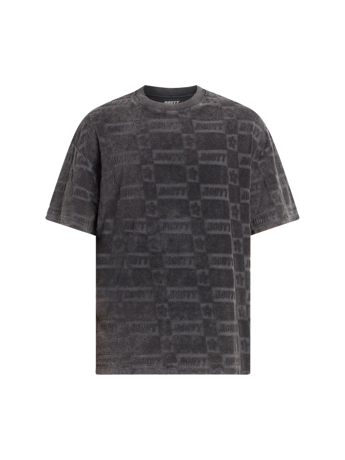 Mouty T-Shirt Monogram Terry Black