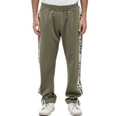 Mouty Track Pants Side Logo Khaki
